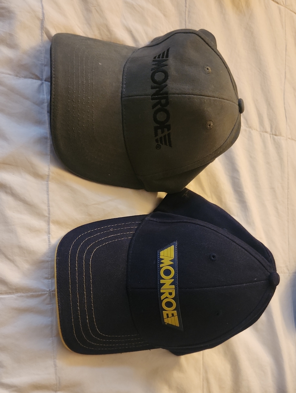 Source Unknown Monroe Patch Baseball Caps - Navy & Olive